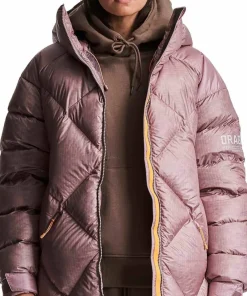 Best Orage Unisex MTN-X Echo Down Jacket Light Plum