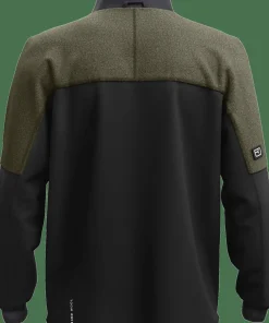 New Ortovox Men's Fleece Teddy Jacket Dark Wild Herbs
