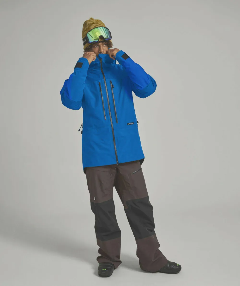 Discount Ortovox Men's Ravine Free 3-Layer Jacket Blue Note