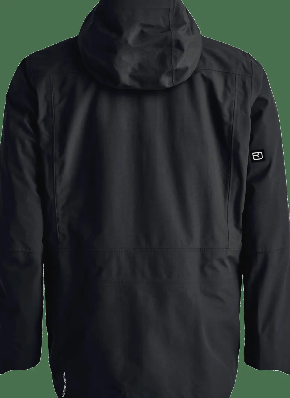 Clearance Ortovox Men's Ravine Plus 3-Layer Jacket Black Raven