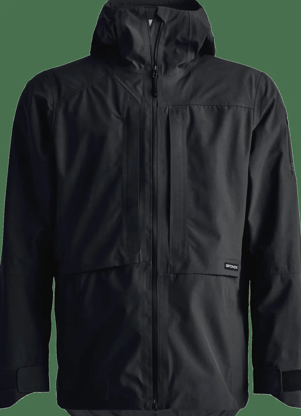 Clearance Ortovox Men's Ravine Plus 3-Layer Jacket Black Raven