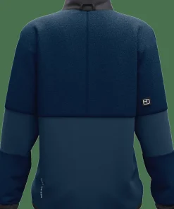 Outlet Ortovox Women's Fleece Teddy Jacket Deep Ocean