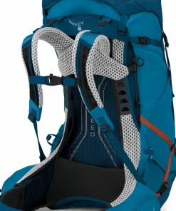 Best Osprey Men's Atmos AG LT 50 Night Shift/Scoria Blue