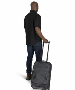 Online Osprey Transporter Wheeled Carry On Raven Black/Black