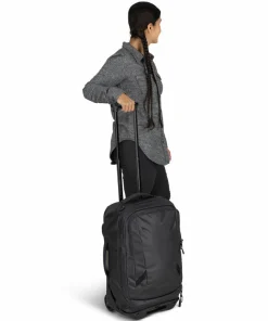 Online Osprey Transporter Wheeled Carry On Raven Black/Black
