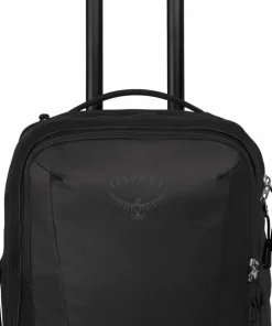 Online Osprey Transporter Wheeled Carry On Raven Black/Black