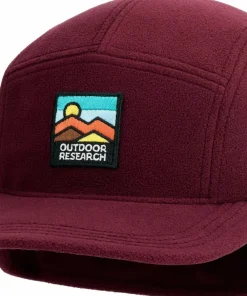 Clearance Outdoor Research Men's Howlin Wind Fleece Cap Winterberry