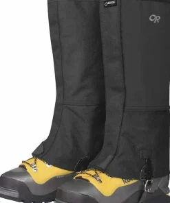 Online Outdoor Research Unisex Expedition Crocodile Classic Gaiters Black