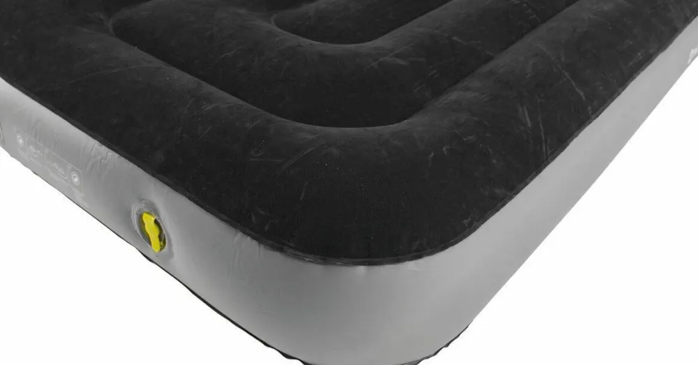 Outlet Outwell Classic Double Two Chamber Black & Grey Black & Grey