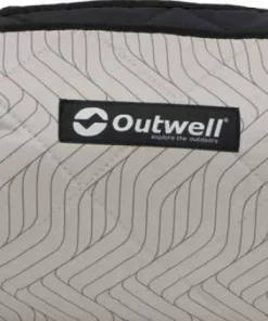 Clearance Outwell Cozy Carpet Monterey 4 Air Black & Grey Black & Grey