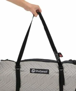 Clearance Outwell Cozy Carpet Monterey 4 Air Black & Grey Black & Grey