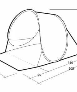 Outlet Outwell Eastbourne Beach Shelter Cream White