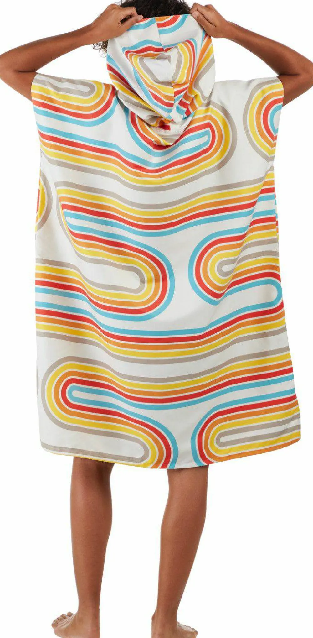 New Packtowl Changing Poncho Retro Curve