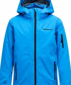 Outlet Peak Performance Junior Maroon Insulated Jacket Azure Ascent