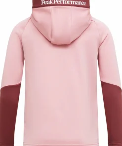 Outlet Peak Performance Junior's Rider Essentials Zip Jacket Warm Blush