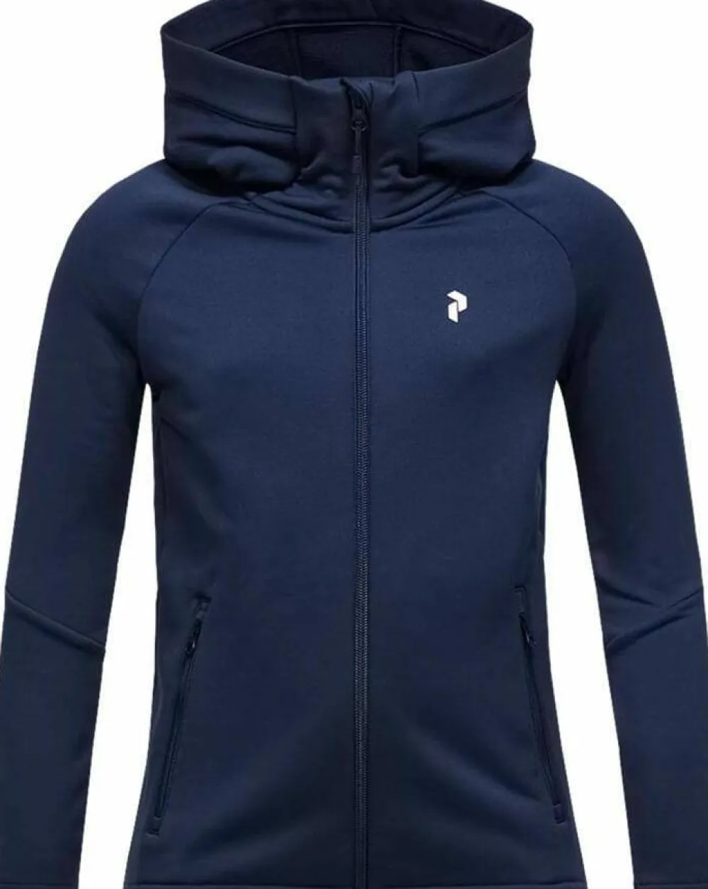 Peak Performance Junior's Rider Essentials Zip Jacket Blue Shadow/Blue Shadow/