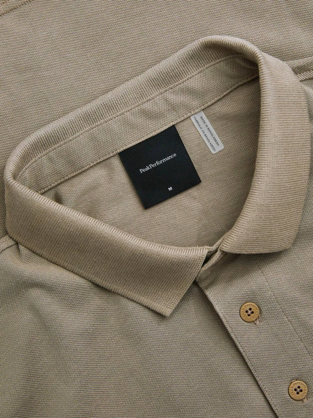 Sale Peak Performance Men's Classic Cotton Polo Avid Beige