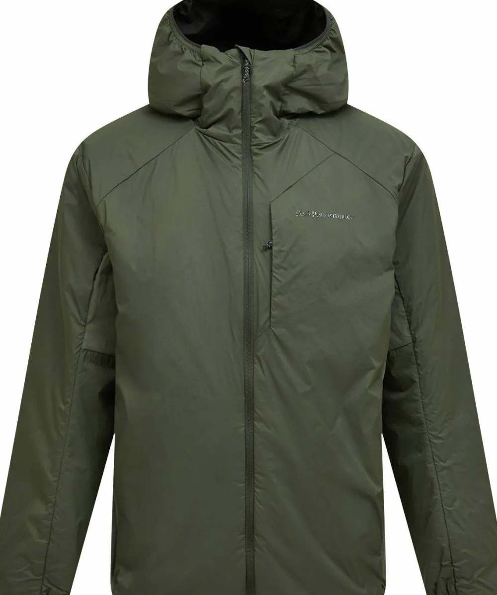 Best Peak Performance Men's Freelight Reversible Hood Pine Needle
