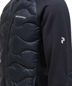 Hot Peak Performance Men's Helium Down Hybrid Hood Black