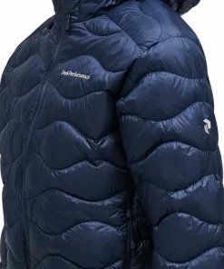 Clearance Peak Performance Men's Helium Down Hood Jacket Blue Shadow