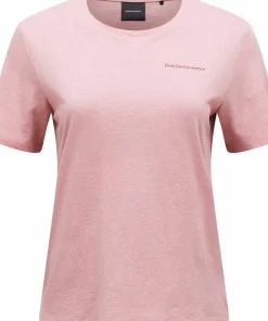 Best Peak Performance Women's Explore Logo Tee Warm Blush