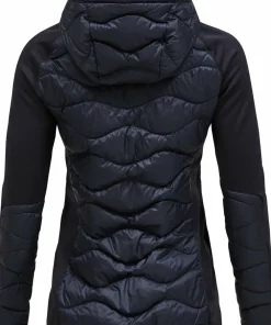 Peak Performance Women's Helium Down Hybrid Hood Black