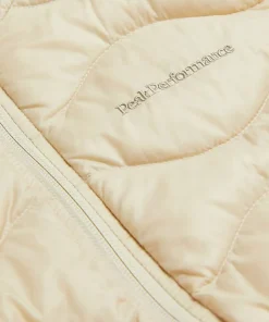 New Peak Performance Women's Helium Down Vest Sand Fog