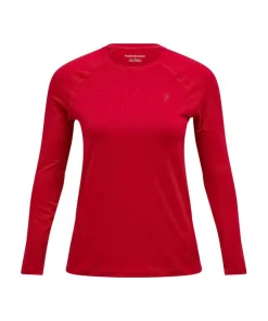 Peak Performance Women's Spirit Crew Tech Burgundy