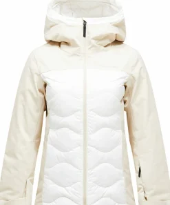 Discount Peak Performance Women's Silverchute Helium Jacket Sand Fog/Vintage White/