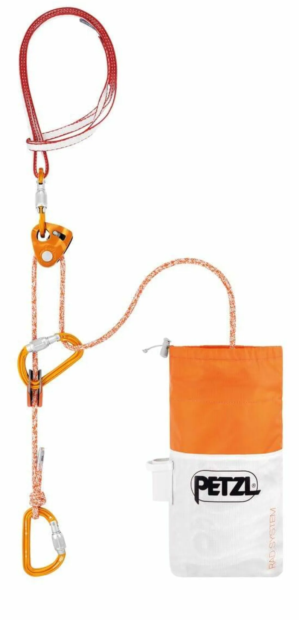 Clearance Petzl Rad System Orange
