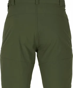 Clearance Pinewood Men's Abisko Light Stretch Shorts Moss Green