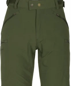 Clearance Pinewood Men's Abisko Light Stretch Shorts Moss Green