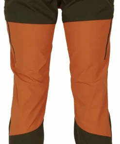 Online Pinewood Men's Abisko/Brenton Pants Burned Orange/Mossgreen