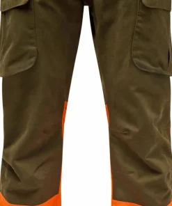Sale Pinewood Men's Furudal Expert Hunting Trousers Olivegreen/Orange