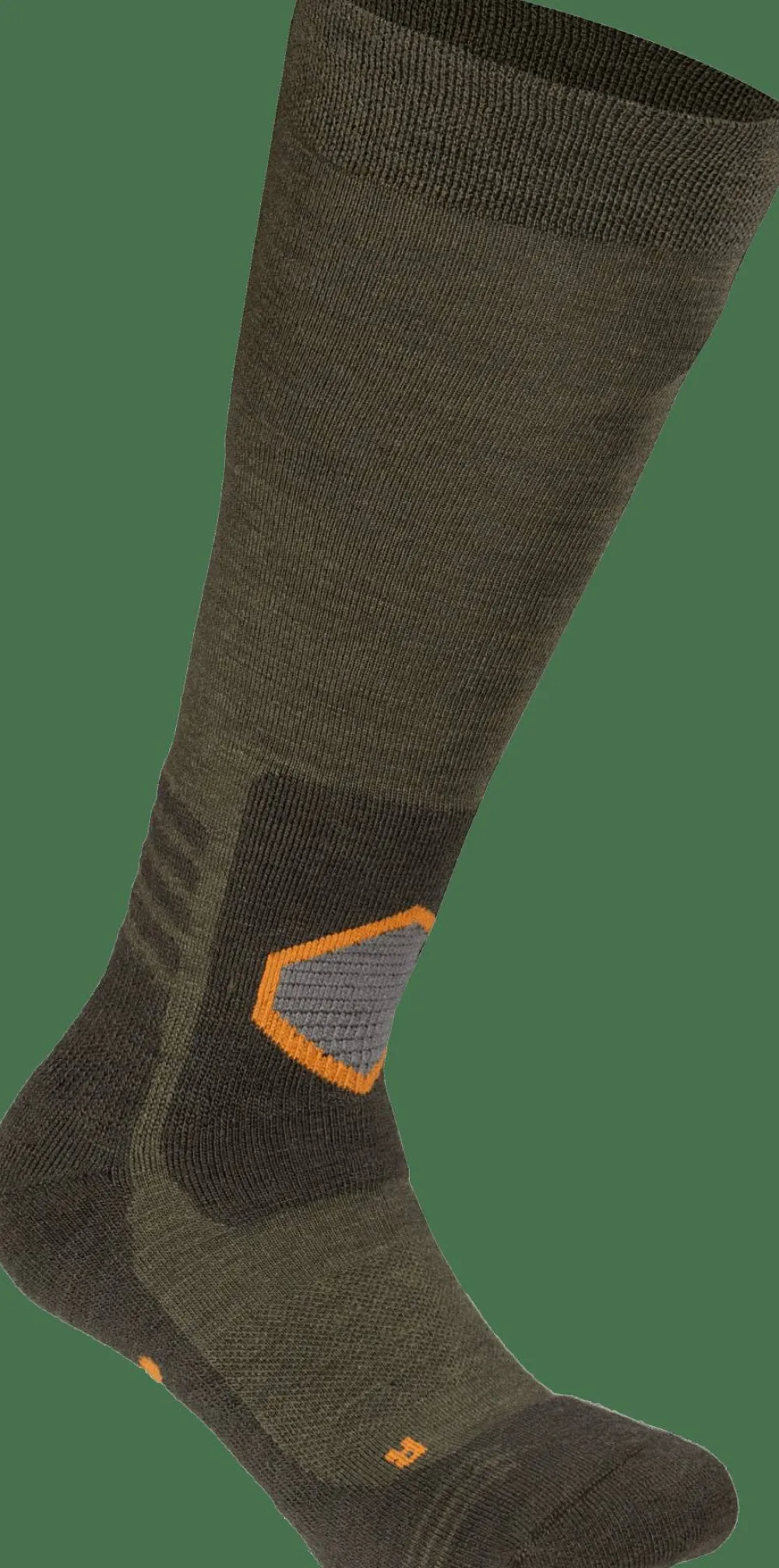 Discount Pinewood Outdoor Multi Sport Socks Green/Beige