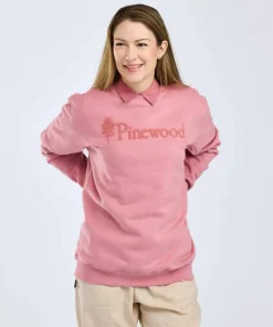 Best Pinewood Unisex Värnamo Logo Sweater Dusty Pink