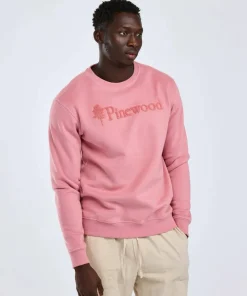 Best Pinewood Unisex Värnamo Logo Sweater Dusty Pink