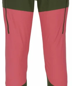 New Pinewood Women's Abisko/Brenton Trousers Pink Blush/Mossgreen