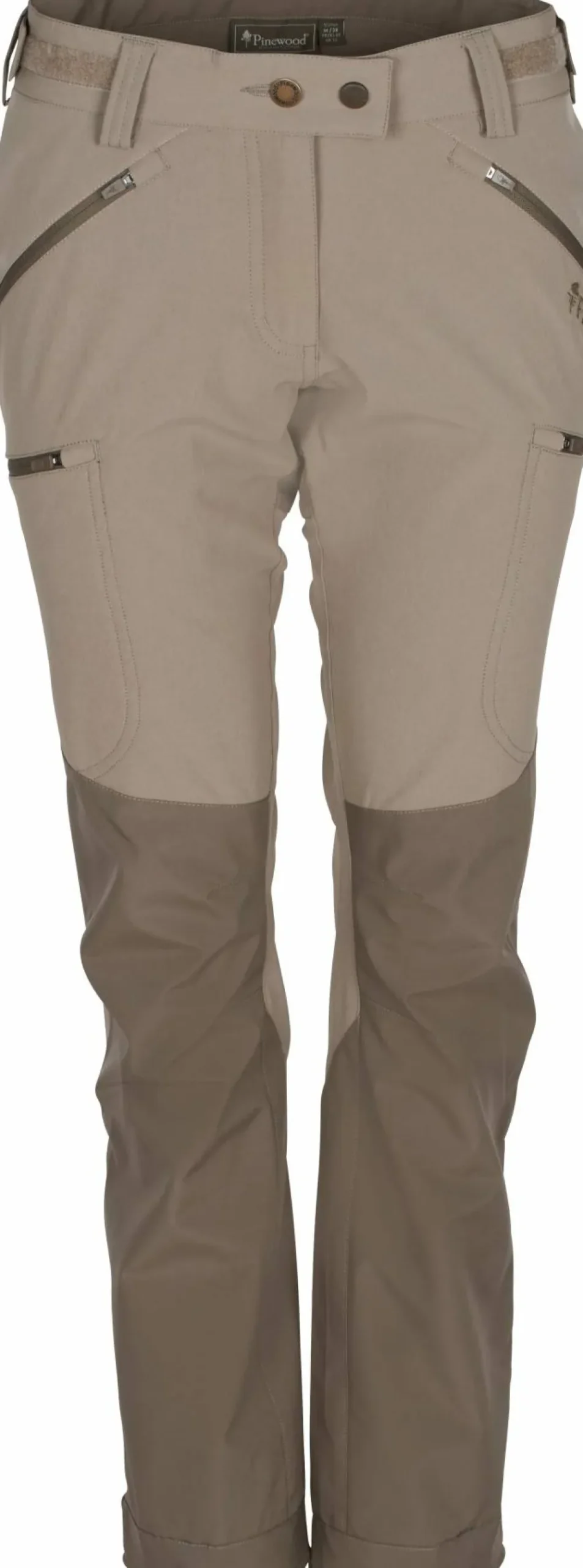 Clearance Pinewood Women's Abisko/Brenton Trousers Mole Brown