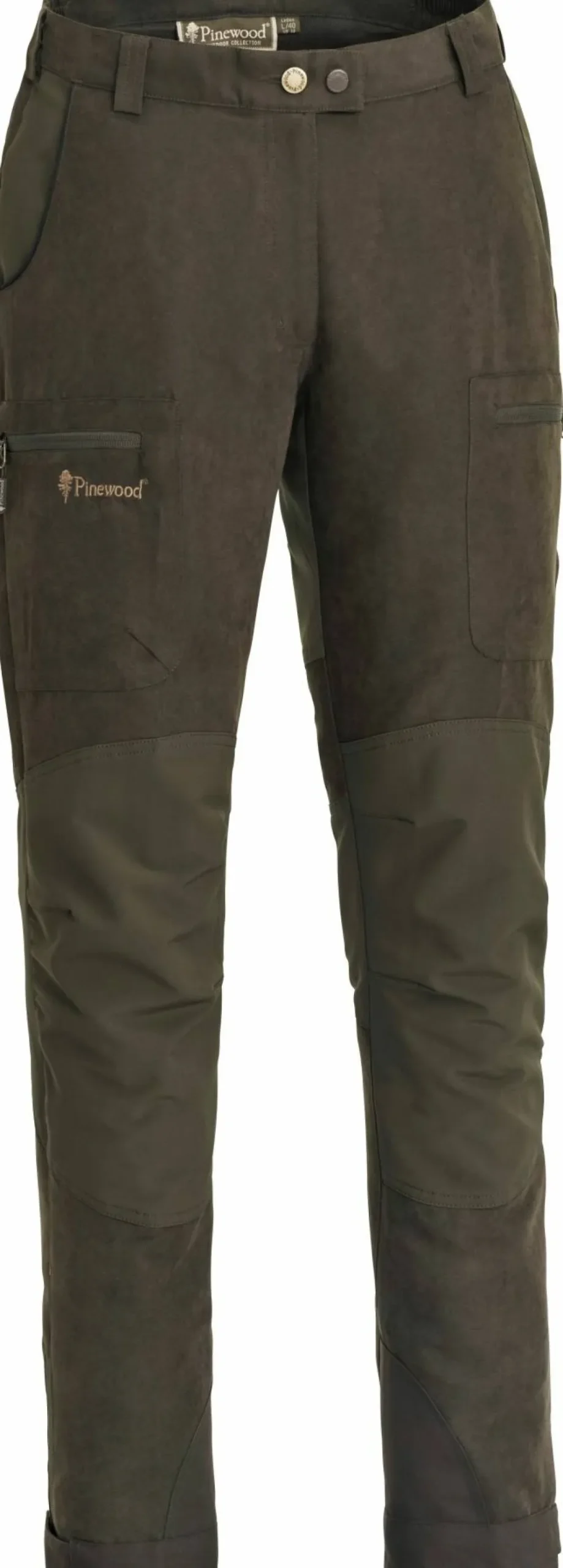 Discount Pinewood Women's Caribou Hunt Extreme Pants Suede Brown/Dark Olive Suede Brown/D.Olive