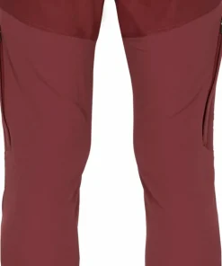 Sale Pinewood Women's Finnveden Hybrid Trousers Dark Red/Dark Tomato