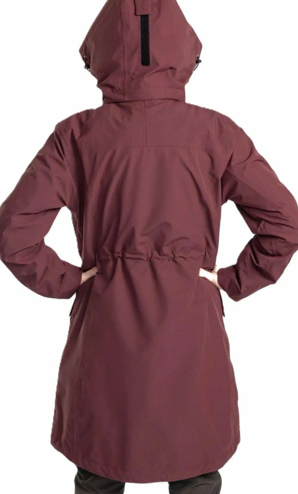 New Pinewood Women's Rain Parka Earth Plum