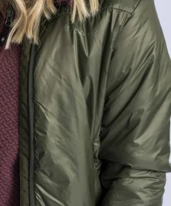 Online Pinewood Women's Wool Insulated Midlayer Jacket Moss Green