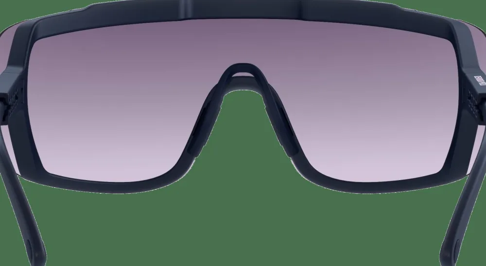 Outlet POC Devour Mid Bike Sunglasses Apatite Navy/Clarity Road/Partly Sunny Gold