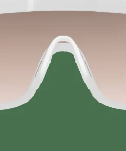 Online POC Devour Mid Bike Sunglasses Hydrogen White/Clarity Trail /Partly Sunny Silver