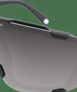 New POC Devour Mid Bike Sunglasses Uranium Black/Clarity Road/Sunny Silver