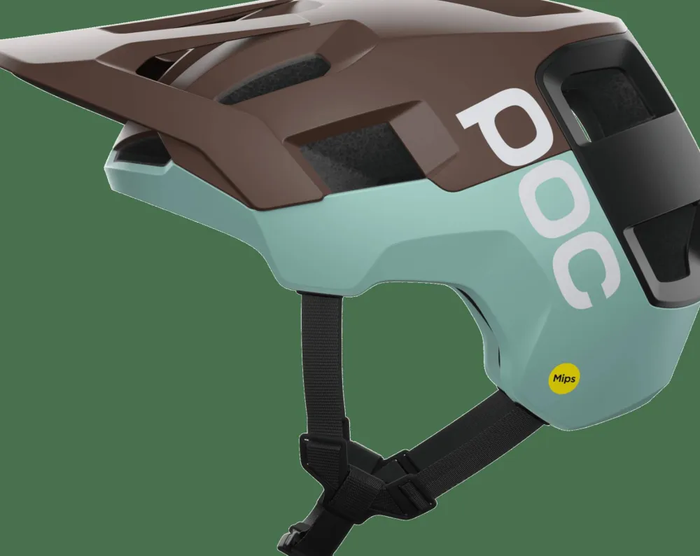 POC Kortal Race Mips MTB Helmet Bronzite Brown Matt/Lazurite Blue Matt