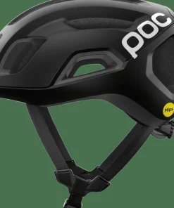 New POC Ventral Air Mips Cycling Helmet Uranium Black Matt/Hydrogen White W. Logo