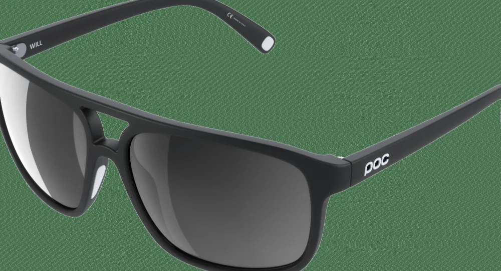 Online POC Will Bike Sunglasses Uranium Black/Hydrogen White/Clarity Universal/Sunny Grey