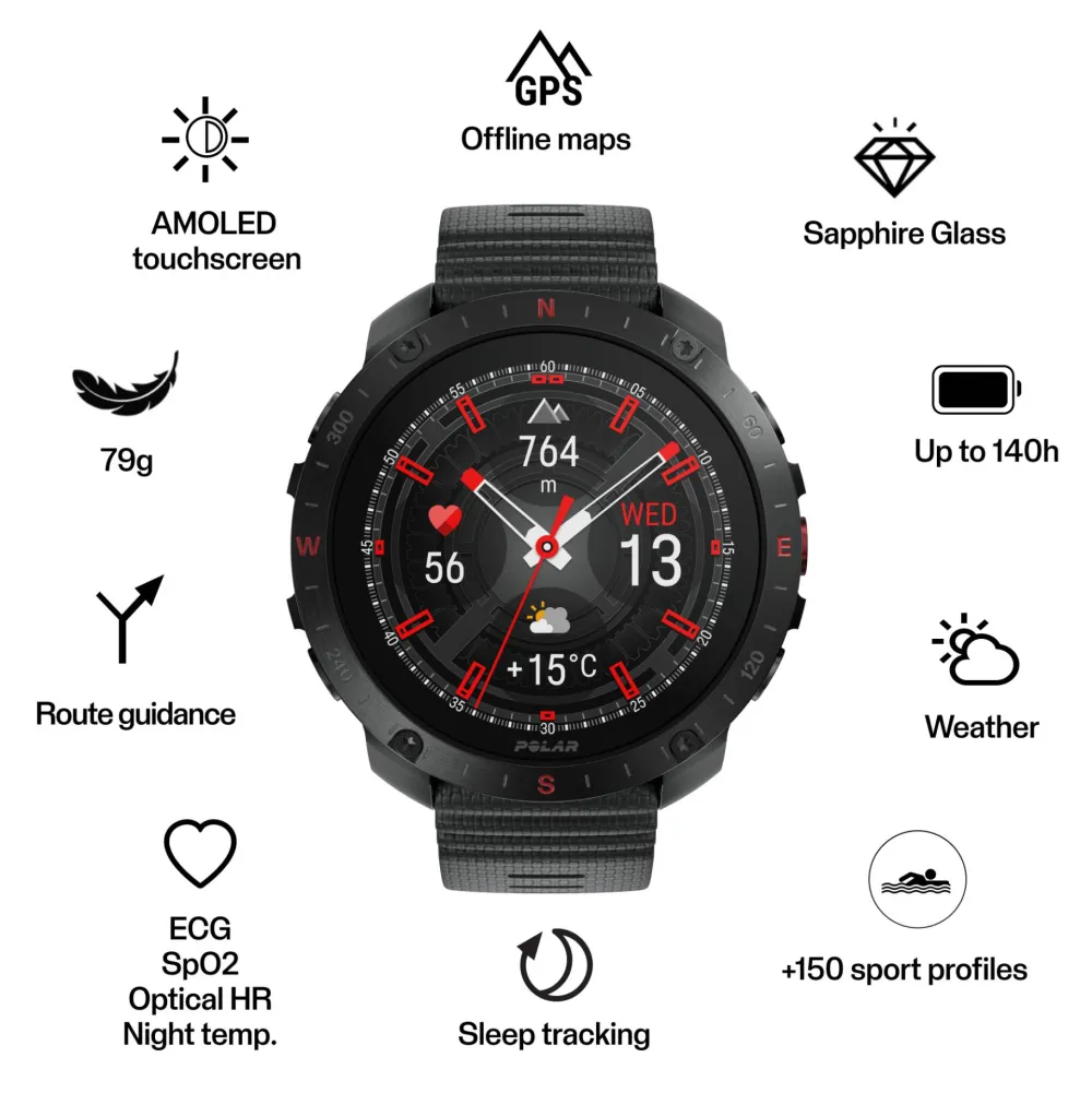 Clearance Polar Grit X2 Pro Black